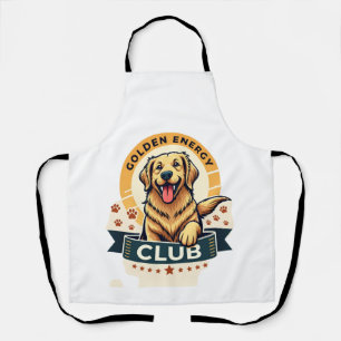 Delantal Club de Energía Dorada Retriever Dorado Perro Anti
