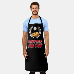 Delantal Club de Fans del Pan Francés Diseño