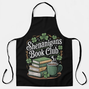 Delantal Club de lectura día de San Patricio