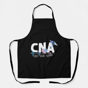 Delantal CNA Ama Lo Que Haces Enfermería Certificada Heartb
