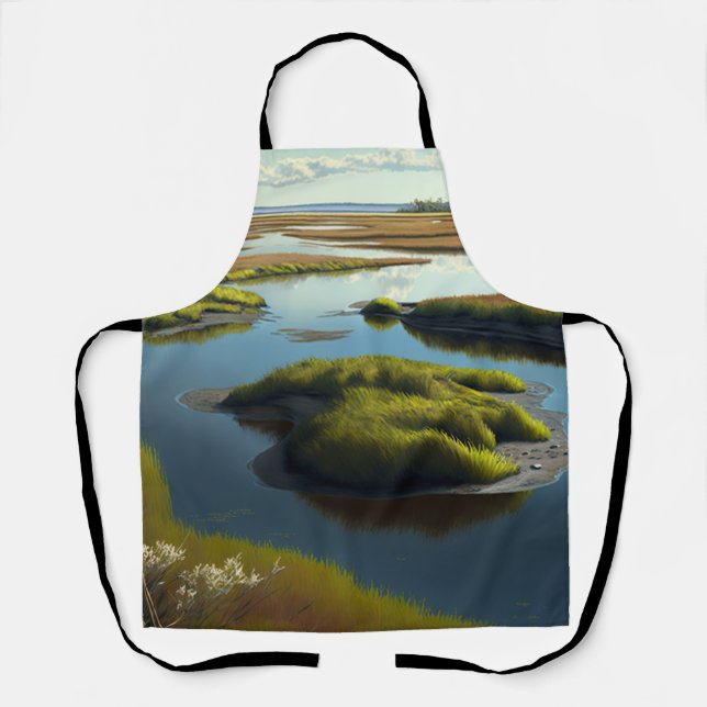 Delantal Coastal Tranquility (Anverso)