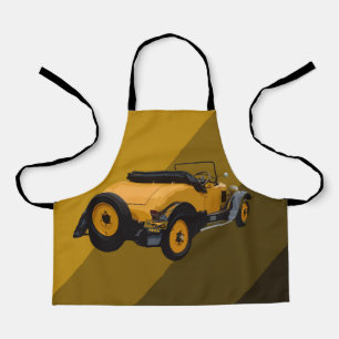 Delantal Coche convertible de venado amarillo, niño Apron