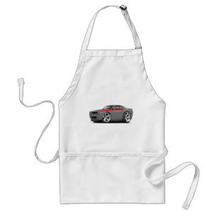 Delantal Coche Gris-Rojo 2009-11 del RT del desafiador