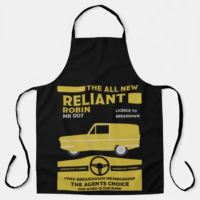 Delantal Coche Robin de Reliant (Anverso)