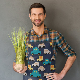 Delantal Coches para niños