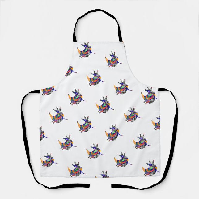 Delantal Cocina Blanca de Tweety Bird  (Anverso)