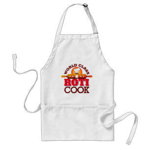 Delantal Cocina Caribeña COCINERO DE ROTI de Clase Mundial