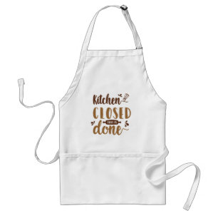 Delantal cocina cerrada esto hecho
