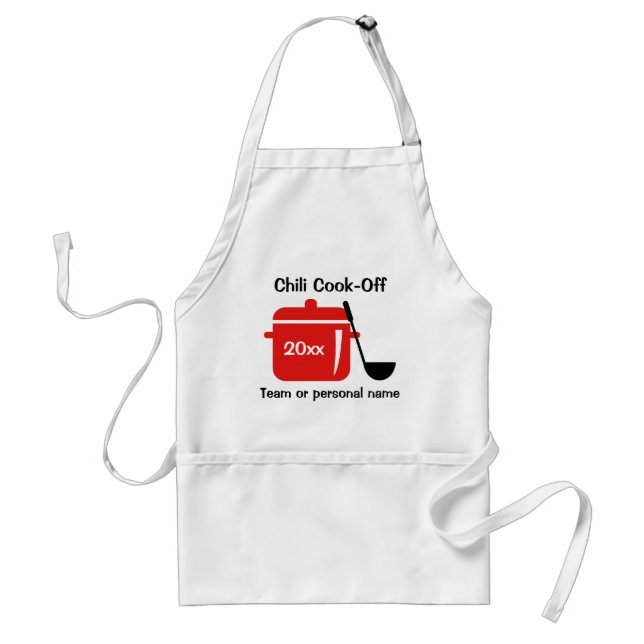 Delantal Cocina Chili personalizada (Frente)