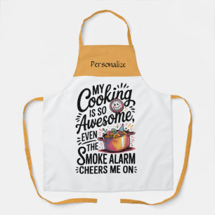 Delantal Cocina Cocinar Humor Divertido Cita Personalizable