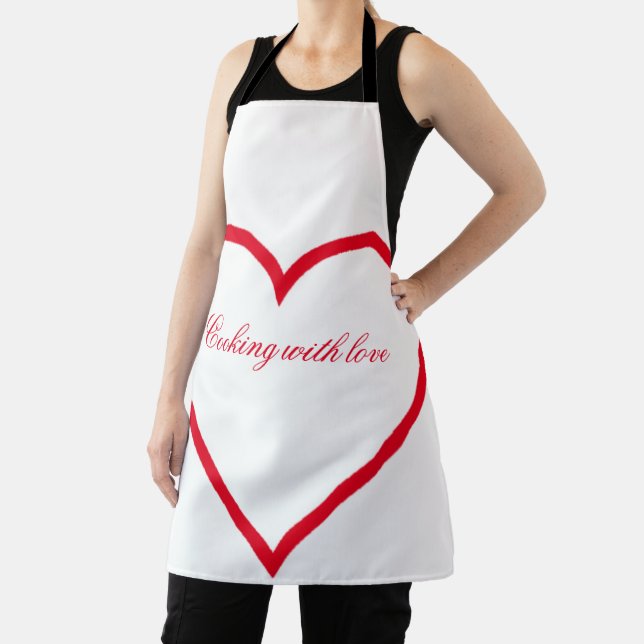 Delantal Cocina con amor (in situ)