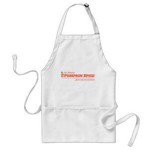 Delantal Cocina con el logo de la caída divertida del eslog