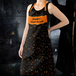 Delantal Cocina con fantasía personalizado, Halloween