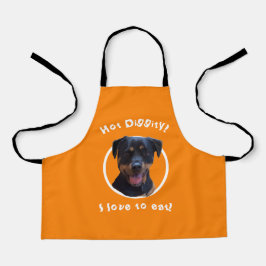 Delantal Cocina con nuestro Rottweiler Personaliza Apron