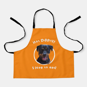 Delantal Cocina con nuestro Rottweiler Personaliza Apron