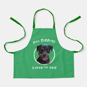 Delantal Cocina con nuestro Rottweiler Personaliza Apron