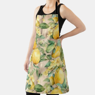 Delantal Cocina con temática de limón