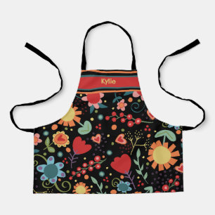 Delantal Cocina con un nombre floral y bonito para niños