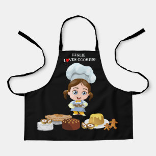 Delantal Cocina de amor personalizada