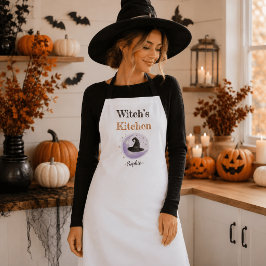 Delantal Cocina de Bruja Personalizada – Halloween