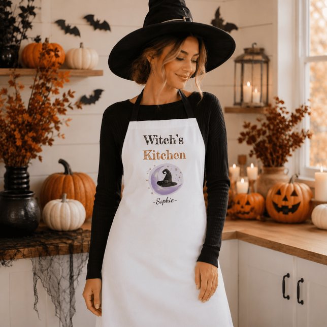 Delantal Cocina de Bruja Personalizada – Halloween  (Subido por el creador)