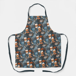 Delantal Cocina de café de otoño