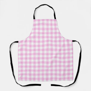 Delantal Cocina de Campo a Cuadros Rosados