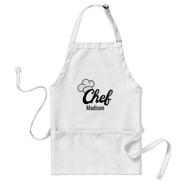 Delantal Cocina de chef personalizada (Frente)
