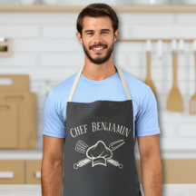 Cocina de Cocina con Nombre Personalizado del Chef