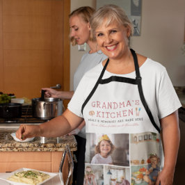 Delantal Cocina de la Abuela | 8 Fotos Personalizadas