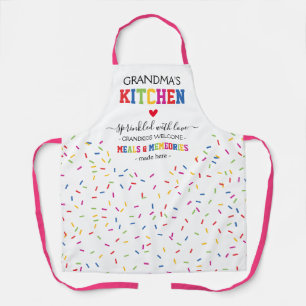 Delantal Cocina de la Abuela 'Comidas y Recuerdos' Purpurin
