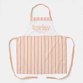 Delantal Cocina de la Abuela Moderna Personalizada Cute Mel
