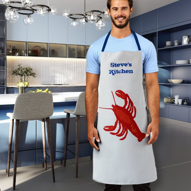Delantal Cocina de Langosta Personalizada (Subido por el creador)