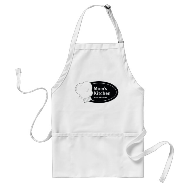 Delantal Cocina de las mamáes hecha con amor (Frente)