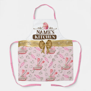 Delantal Cocina de nombre personalizado, herramienta de hor