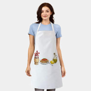 Delantal Cocina de Nonna Estética Coquette - Verano Italian