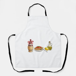 Delantal Cocina de Nonna Estética Coquette - Verano Italian