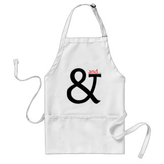 Delantal Cocina de tipos de letra
