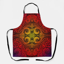 Delantal Cocina en Doodle Apron de color