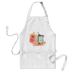 Delantal Cocina floral de Champagne Apron