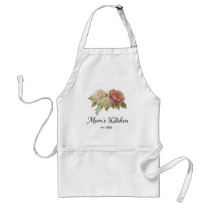 Delantal Cocina Floral de Mamá Día de la Madre