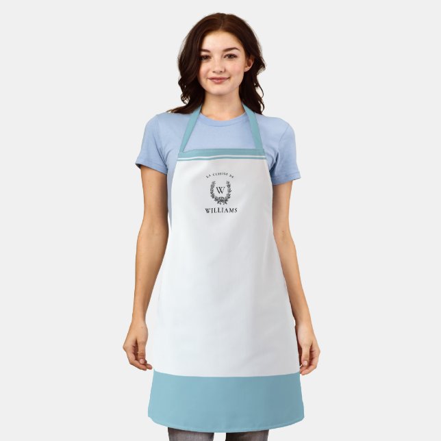 Delantal Cocina francesa personalizada Apron (Gastado)