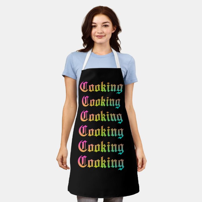 Delantal Cocina ghótica (Gastado)