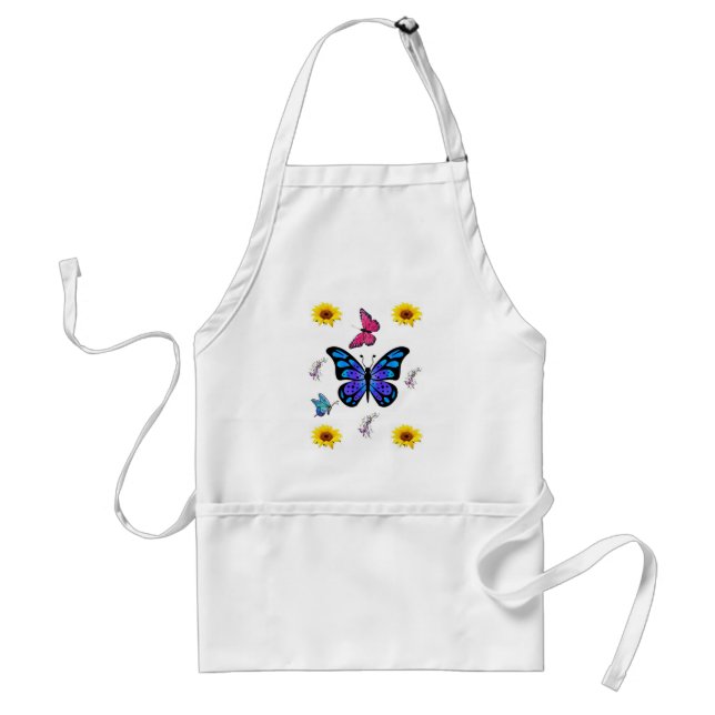 Delantal Cocina giratoria mariposa apron (Frente)