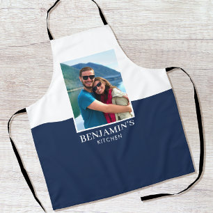Delantal Cocina Naval de Foto Personalizada Moderna