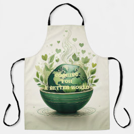 Delantal Cocina para un mundo mejor - Ápron amigable con la