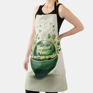 Delantal Cocina para un mundo mejor - Ápron amigable con la
