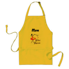 Delantal Cocina Personalizable mago retro cocina apron