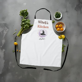 Delantal Cocina personalizada de brujas - Halloween