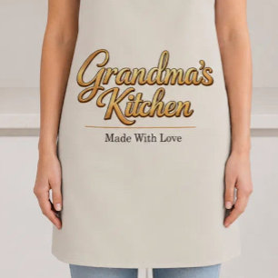 Delantal Cocina Personalizada de la Abuela